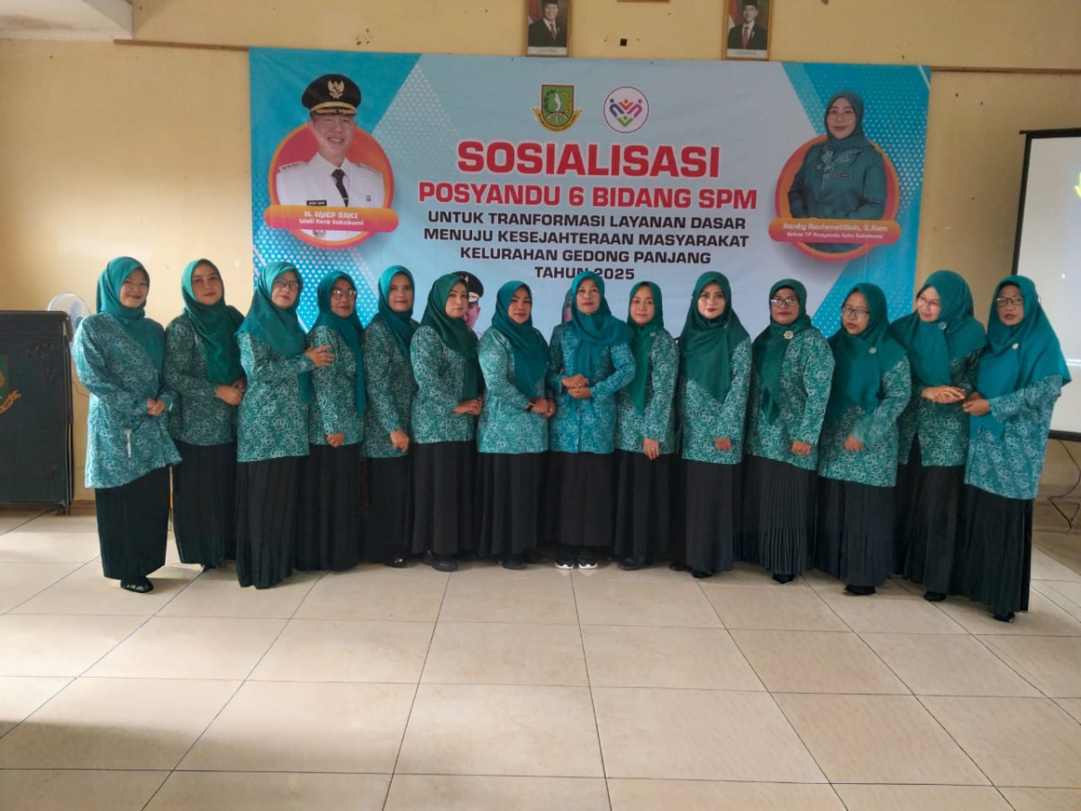 Sosialisasi posyandu 6 bidang spm