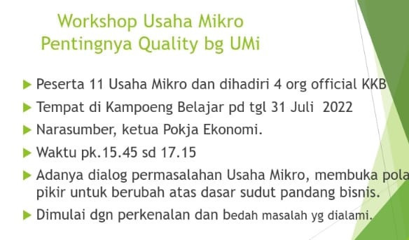 Workshop UPPKA