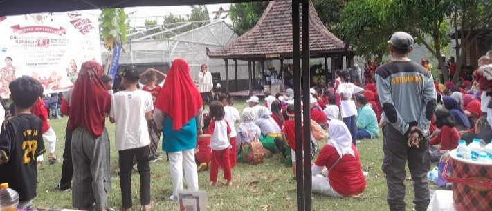 Kegiatan Jalan Santai HUT RI ke 80