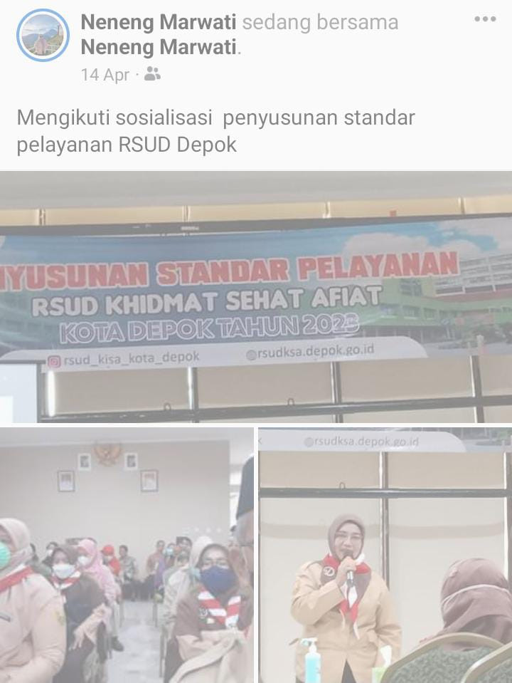 Sosialisasi penyusunan standar pelayanan rsud