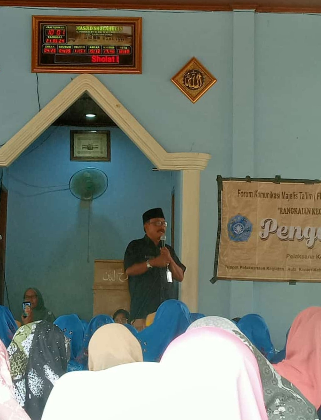 PEMBUKAAN PENGAJIAN RUTIN BULANAN FKMT KELURAHAN ABADIJAYA