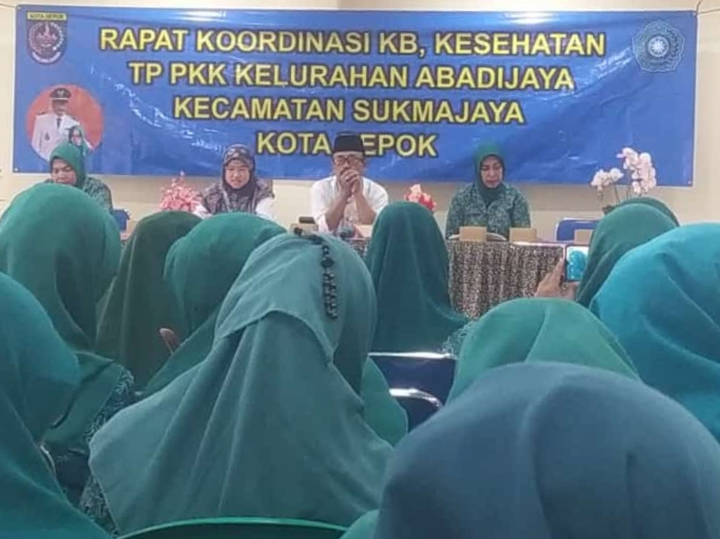 Rapat Koordinasi (Rakor) PKK Kel. Abadijaya