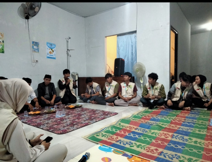 Kunjungan KKN mahasiswa Universitas Muhamadiyah jakarta