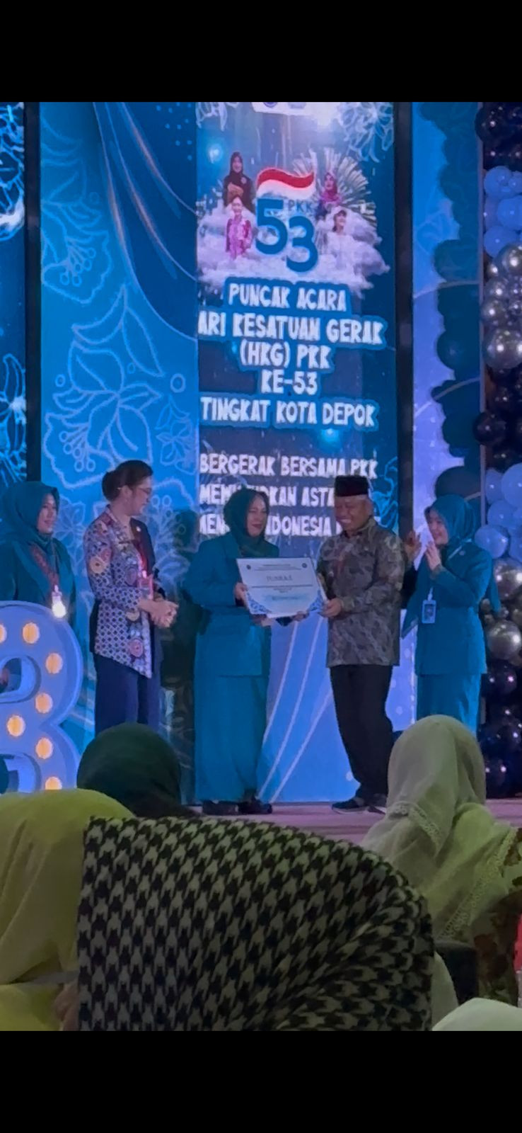 HARI KESATUAN GERAK (HKG) PKK Tingkat kota Depok