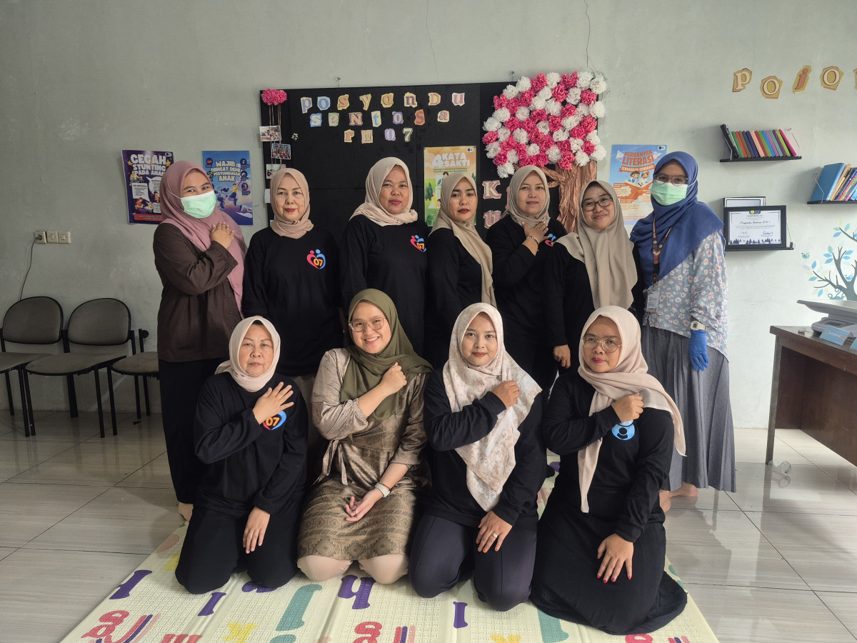 Kegiatan posyandu Rw 07 Curug