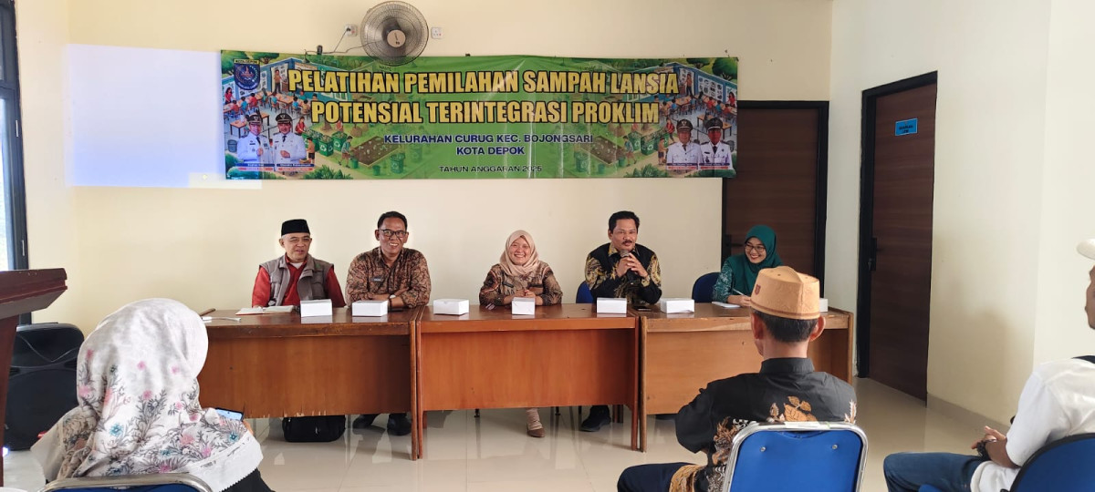 Pelatihan pemilahan sampah, lansia potensial terintegrasi proklin