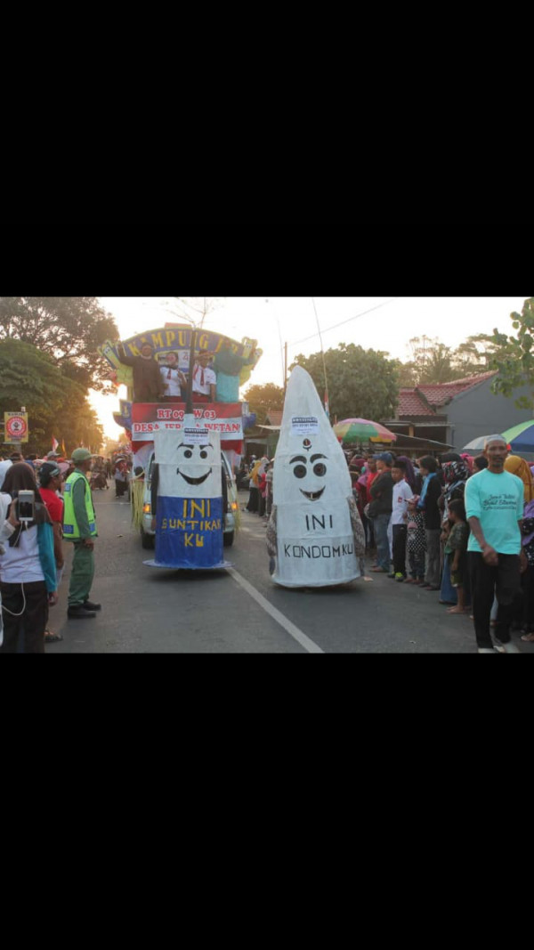 Karnaval Kampung KB Desa Jepara Wetan Dalam Rangka HUT RI