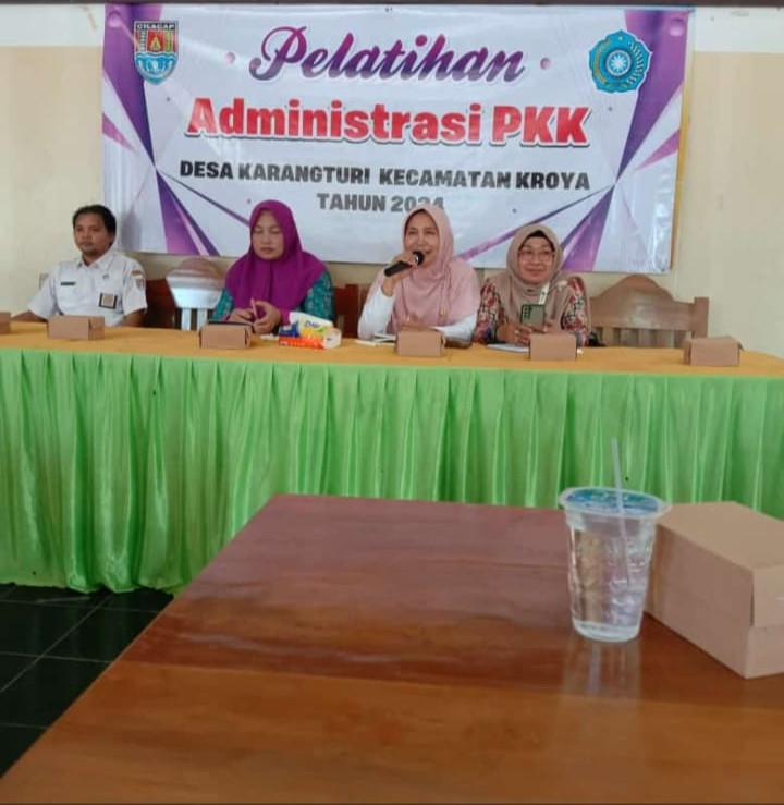 Rakor PKK desa dan pelatihan administrasi PKK