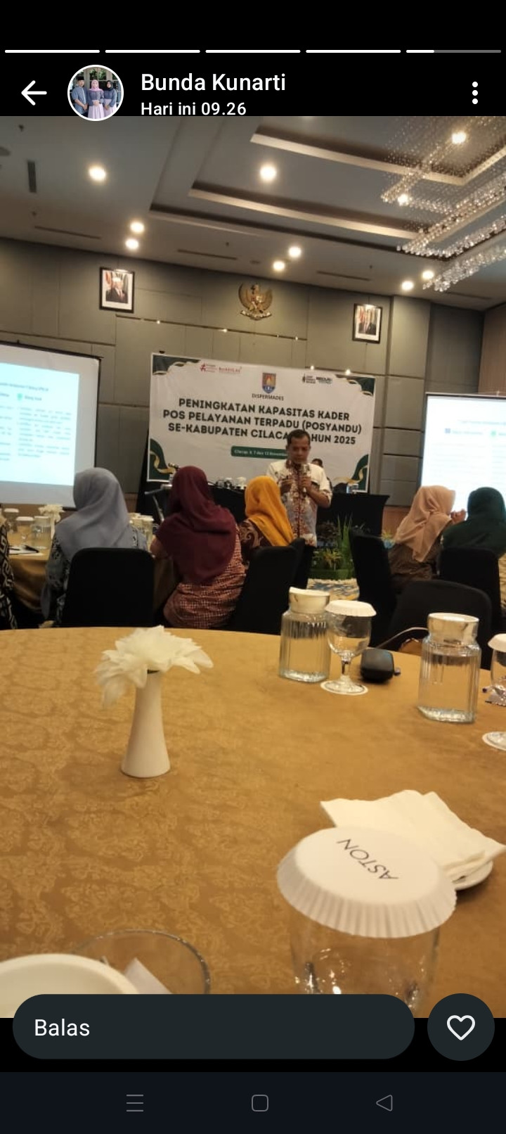 Peningkatan kapasitas kader posyandu