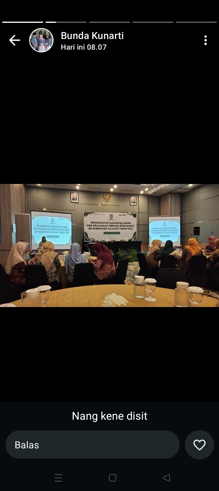 Peningkatan kapasitas kader posyandu