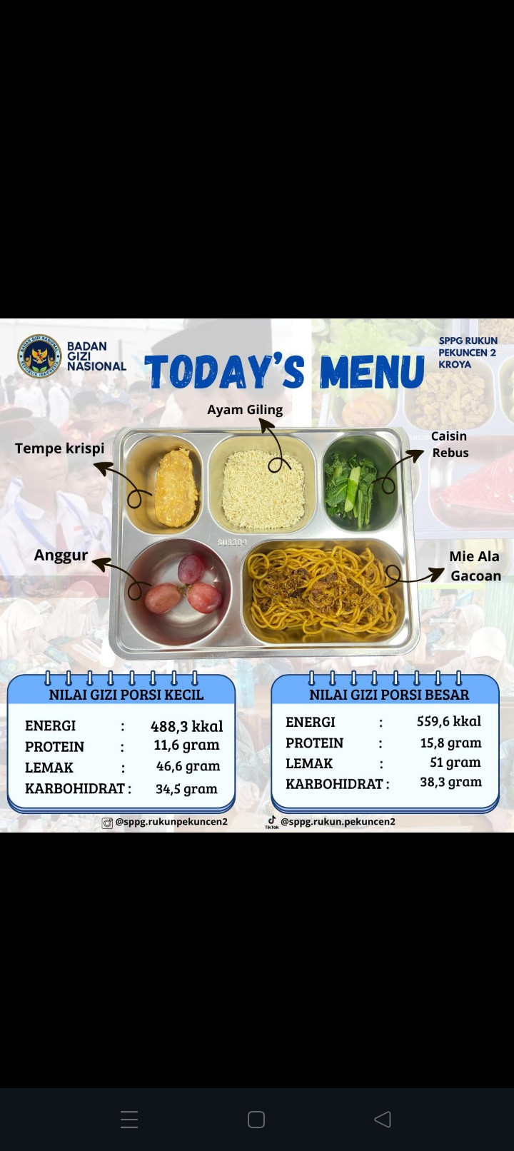 MBG paud ngudi luhur 1