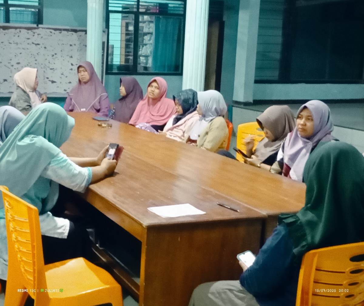 Pertemuan kader kampung KB