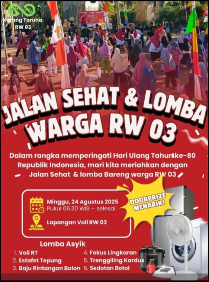 Memperingati HUT RI ke 80