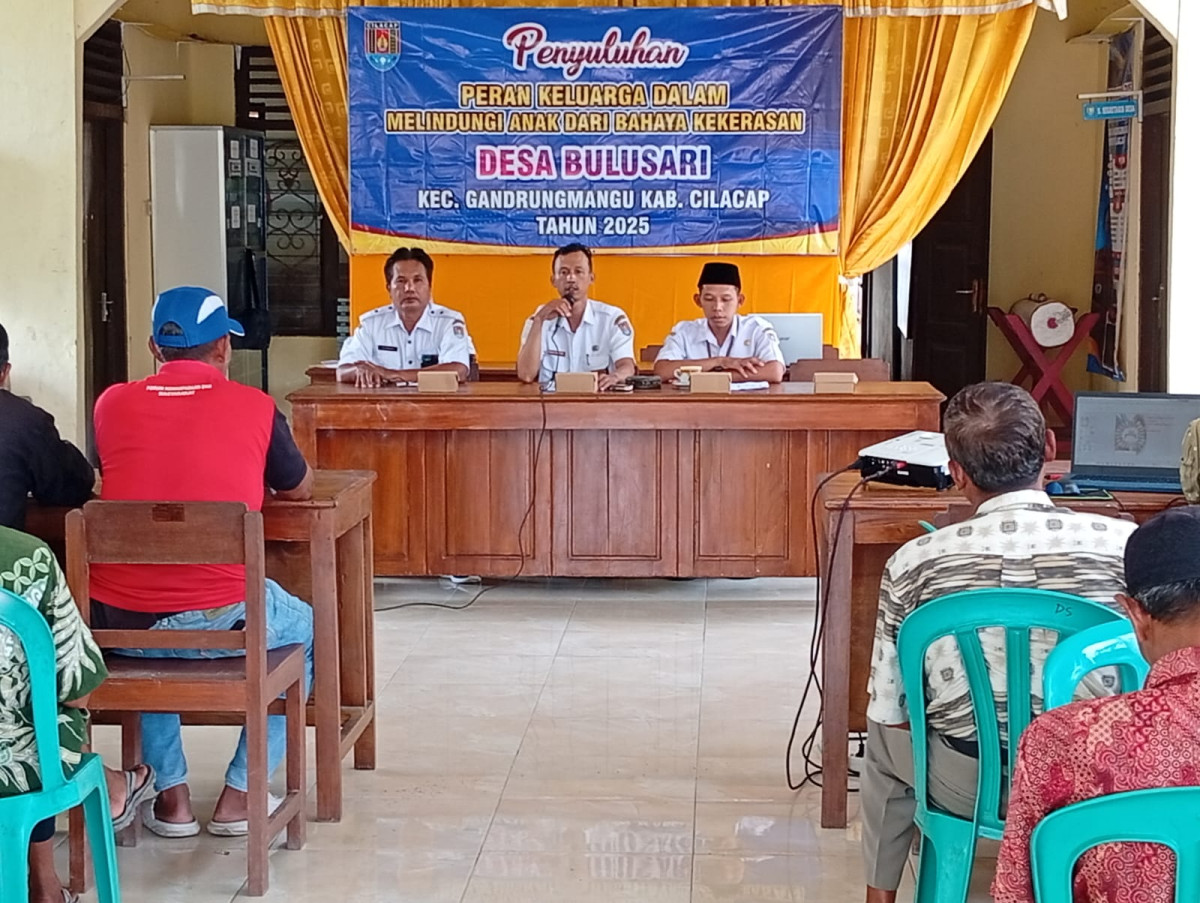 SOSIALISASI PERAN KELUARGA DALAM MELINDUNI ANGAK DARI BAHAYA KEKERASAN