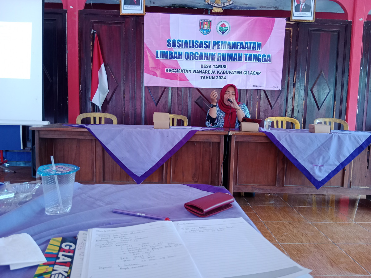 SOSIALISASI PEMANFAATAN LIMBAH RUMAH TANGGA