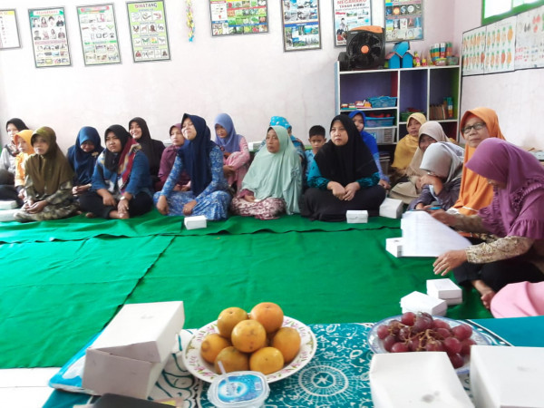 Sosialisasi Stunting di TK Nusa Indah 2 Desa Karangasem