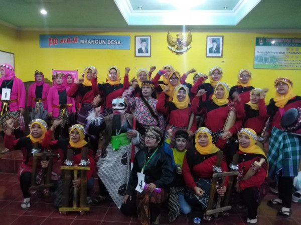 Lomba Kentongan Dalam Rangka HUT RI Ke 74