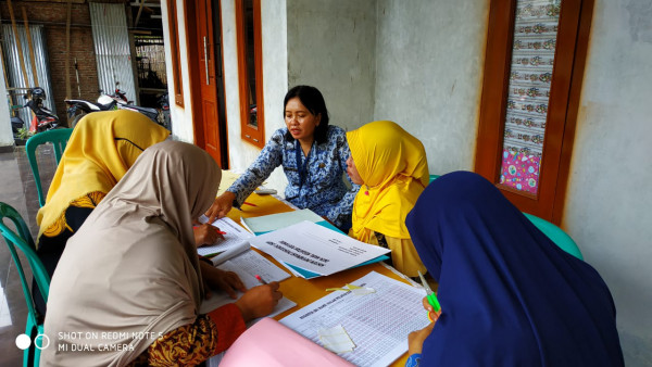 Kelas ibu balita kampung KB Sejahtera desa karangasem