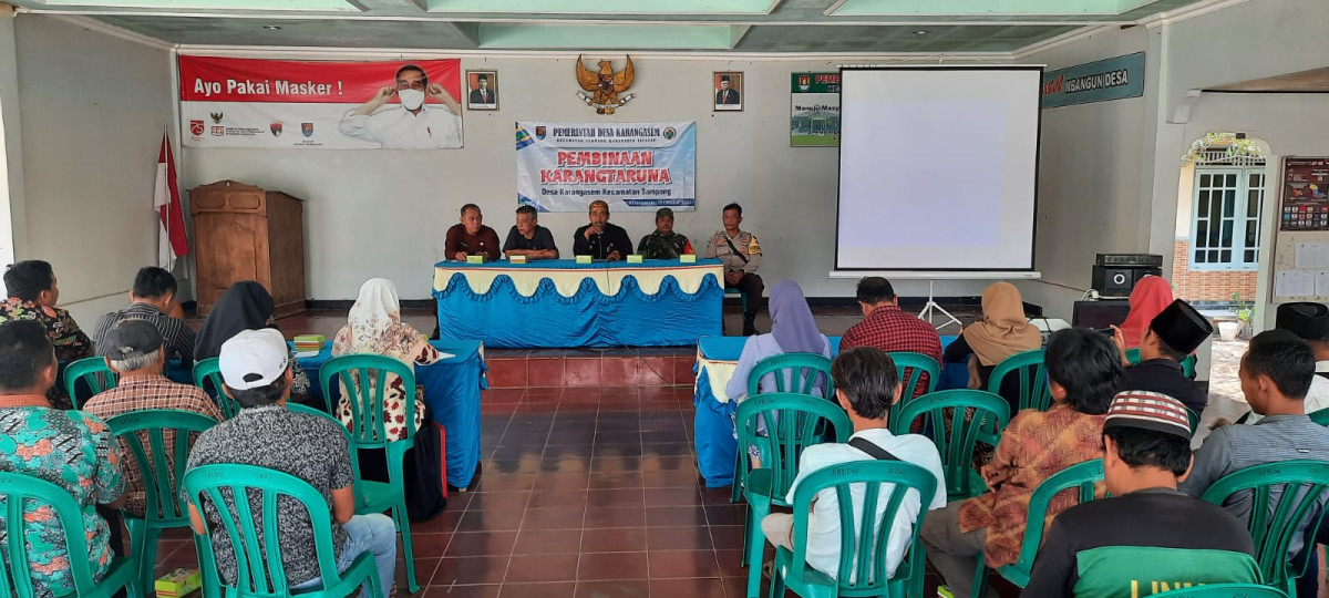 Pembinaan Karang Taruna Desa Karangasem