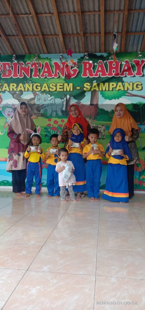 Ucapan Terimakasih Kepada Anak-Anak PAUD Yang Sudah Ikut Berpartisipasi Pada Acaa Revitalisasi PKK