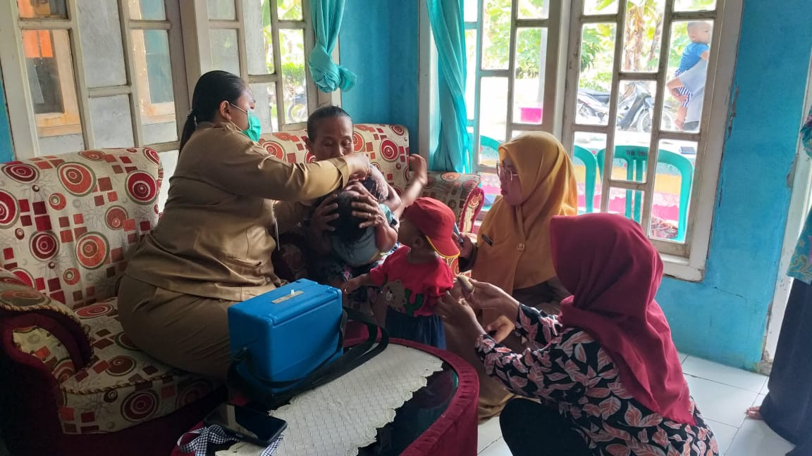 Kegiatan Sub PIN Polio di Posyandu Cempaka Kencana