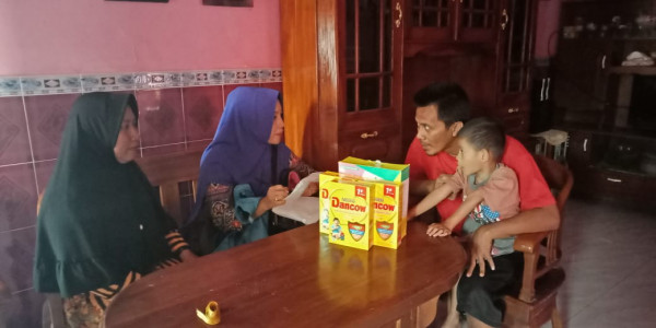 Pemantauan dan bantuan balita gibur dari puskes