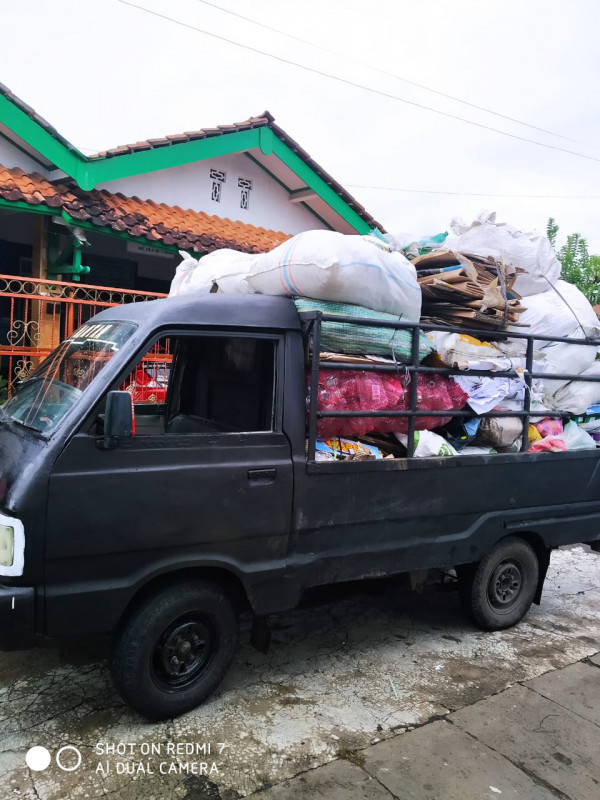 pengangkutan sampah ke pengepul