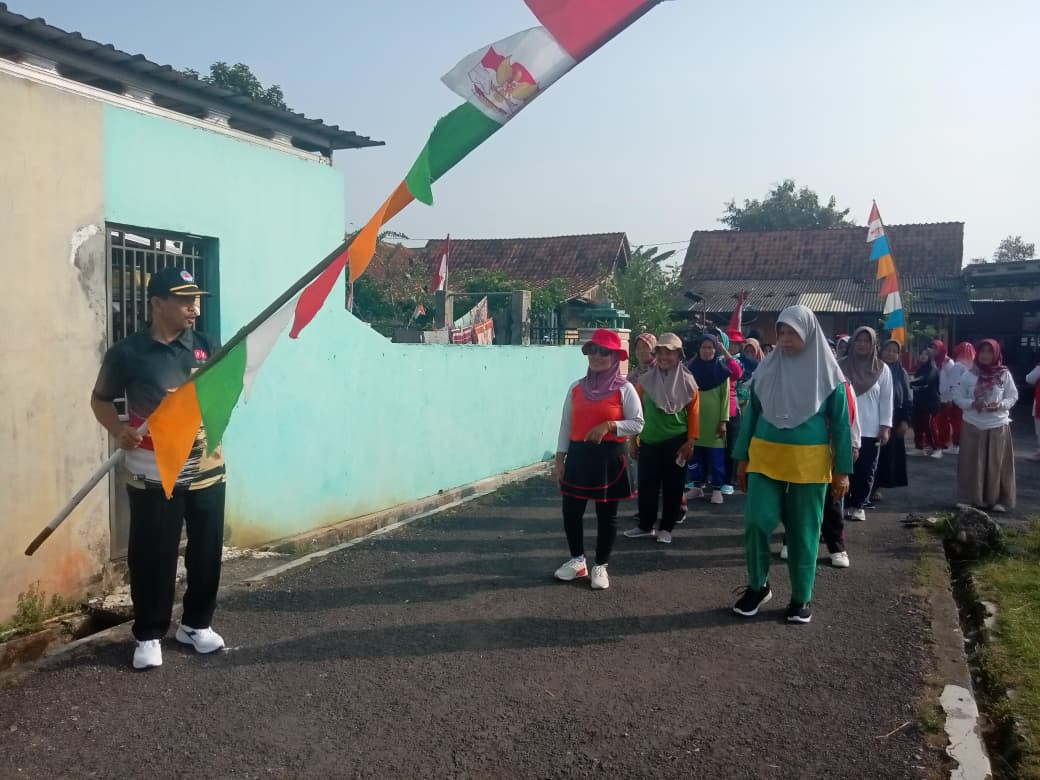 Perlombaan Dawis Melati 5,6,& 7 RT 3 RW 9 dalam Rangka Memeriahkan HUT Ke-80 RI Desa Randegan Kecamatan Wangon