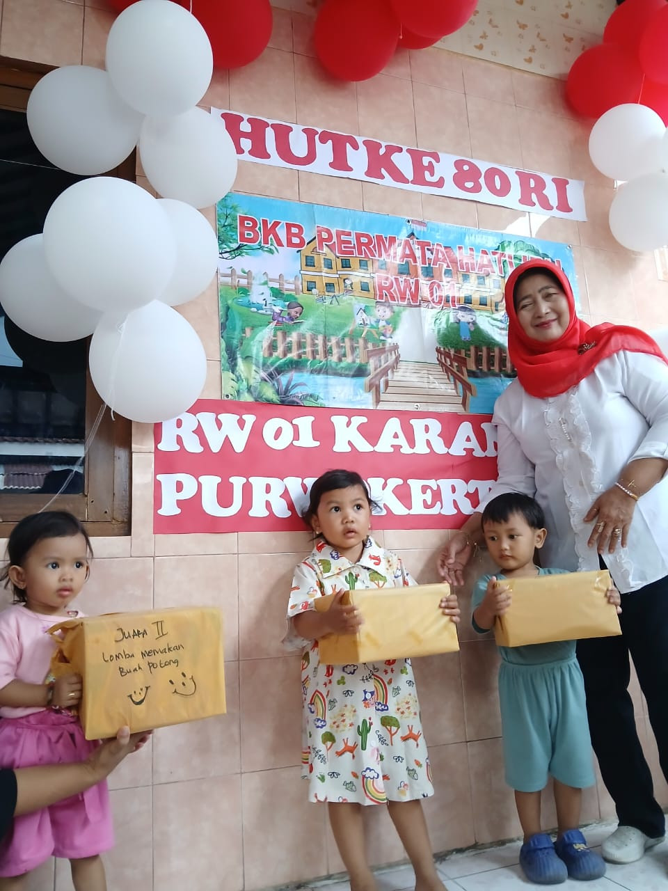 Kegiatan posyandu RW 01