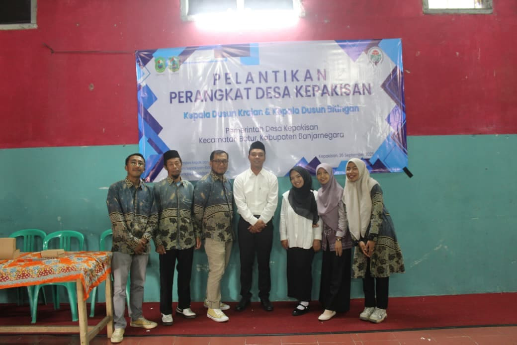 Pelantikan Kepala Dusun I dan Kepala Dusun III