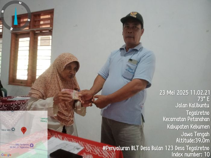 Penyaluran BLT DD bulan Januari, Februari, Maret 2025