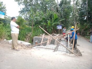 Peningakatan Jembatan Angganaya untuk Memudahkan Akses Mobilitas Warga