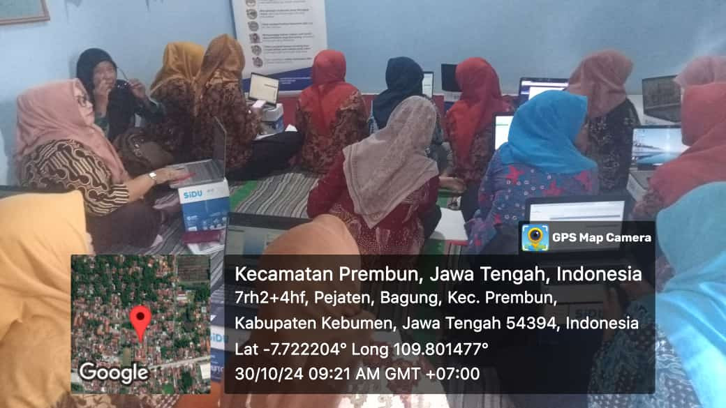 orientasi website kampung KB