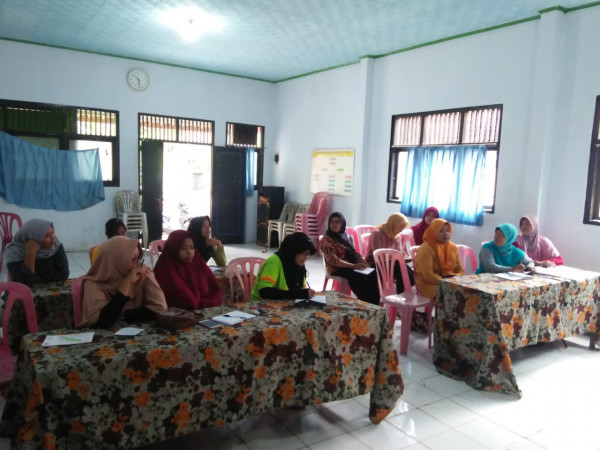 Sebagian anggota Pokja yang menghadiri rapat