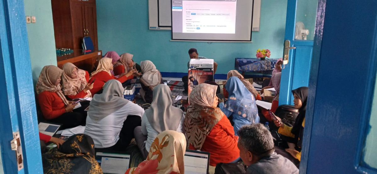 Sinau bareng Web Kampung KB