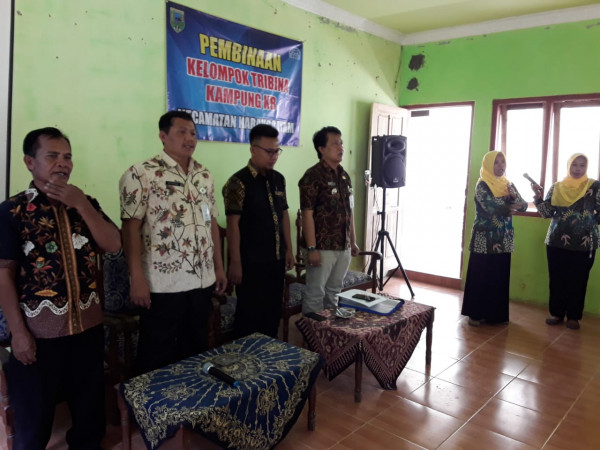 Pembinaan Tribina Kampung KB Juara Desa Kalibening