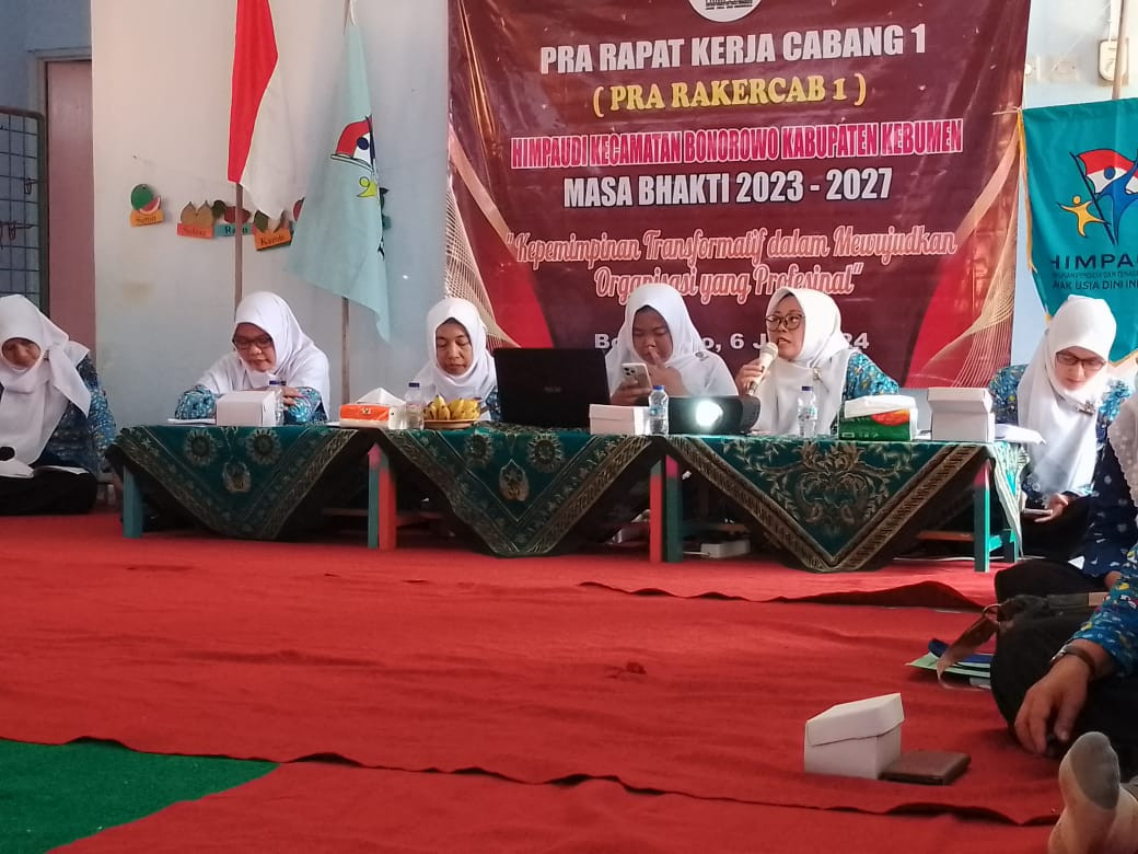 Pra Rakercab Himpaudi Kecamatan Bonorowo