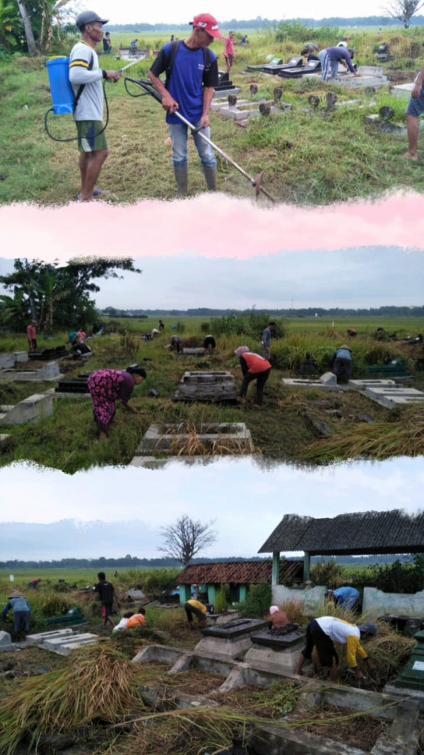 KERJA BAKTI BERSIH MAKAM