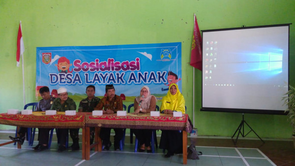 Sosialisasi Desa layak anak