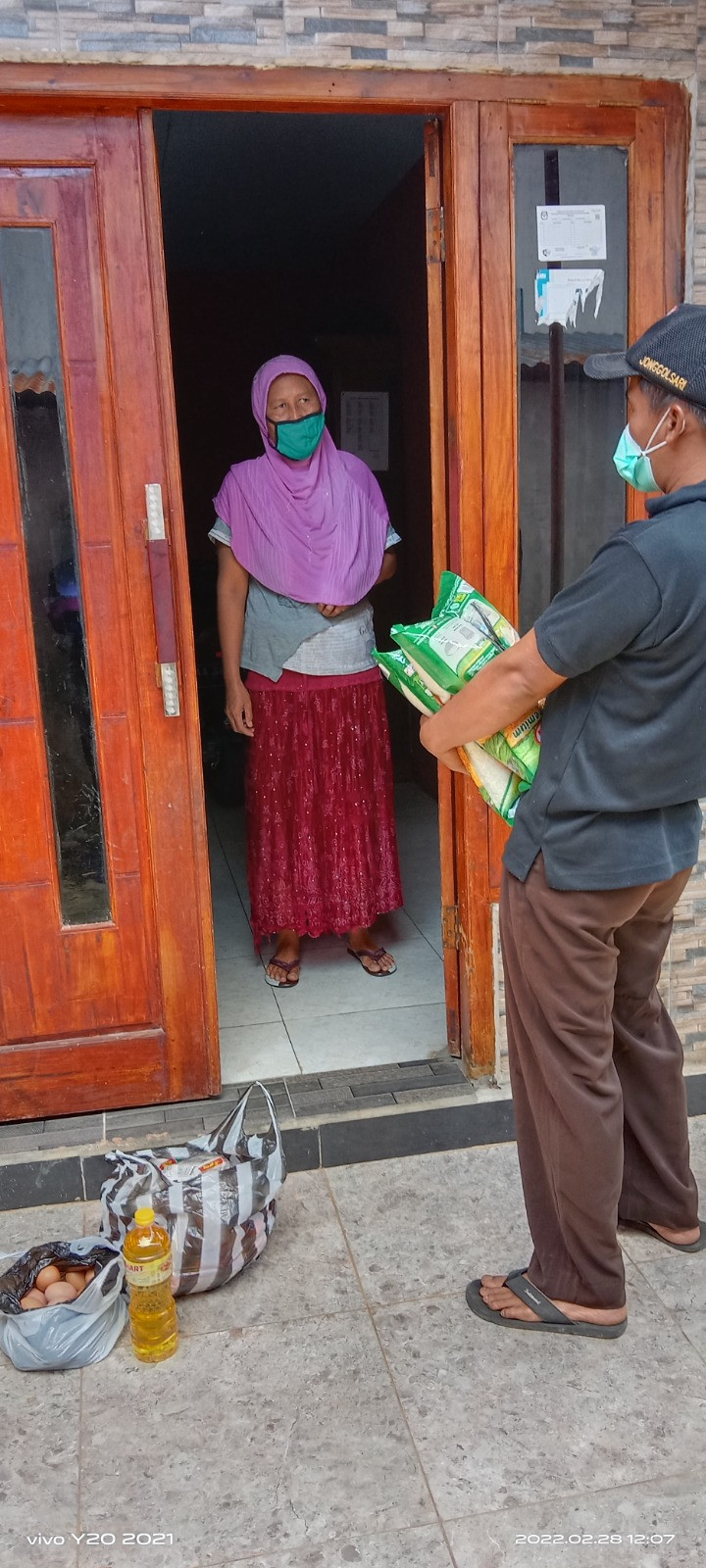 PEMBERIAN PROGRAM KELUARGA HARAPAN KEPADA PUS