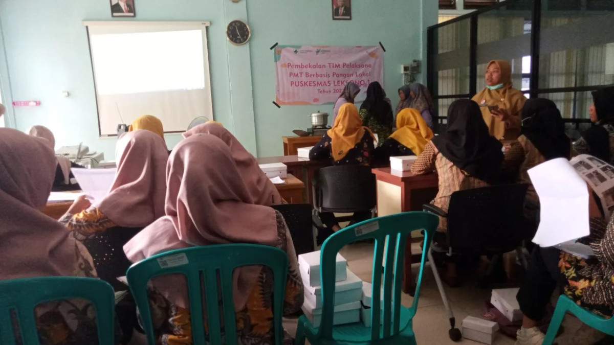 Pelatihan Pembuatan PMT Pemulihan melalui Program DASHAT