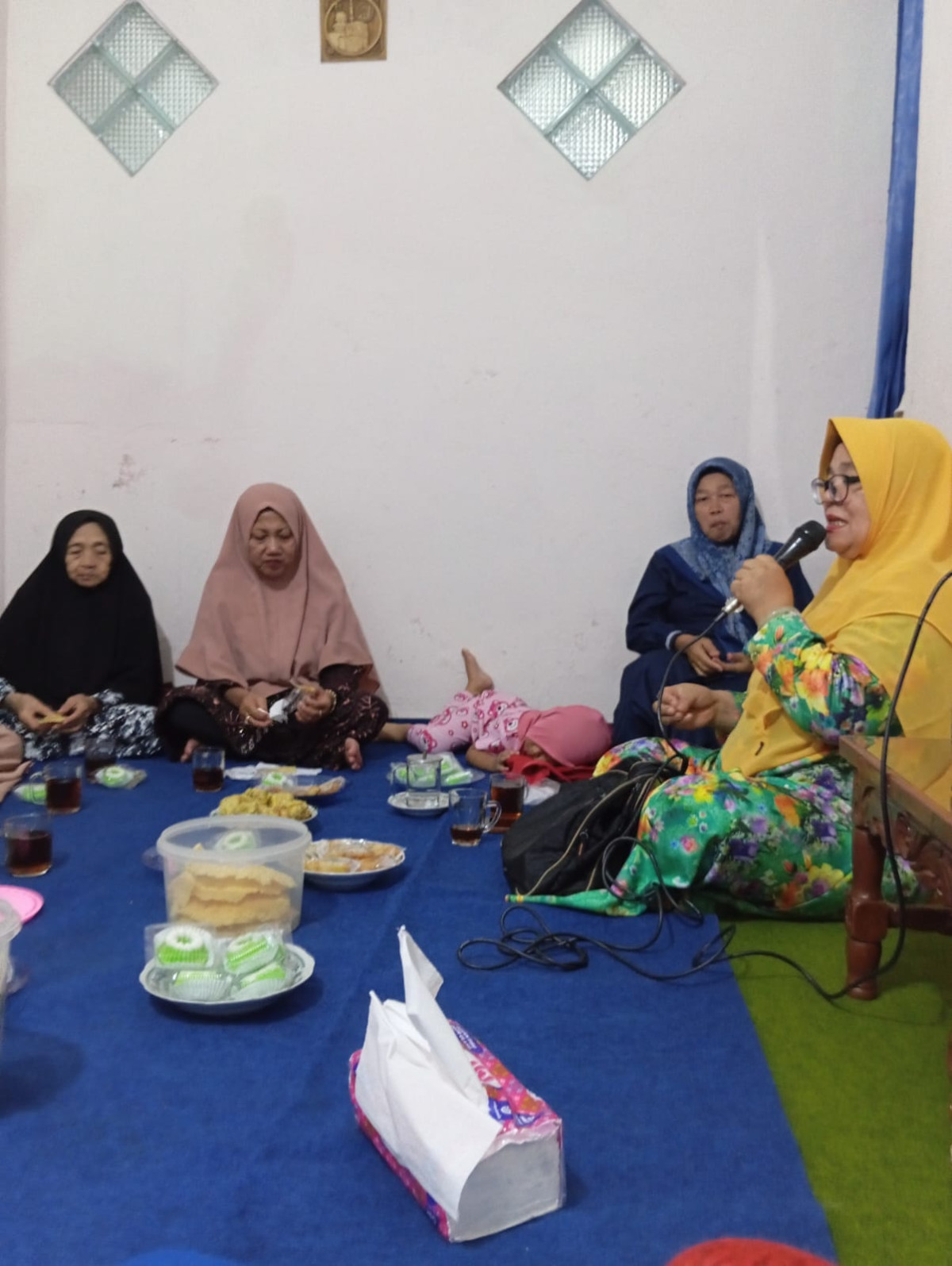 Pengajian yasinan ibu-ibu purnamandala