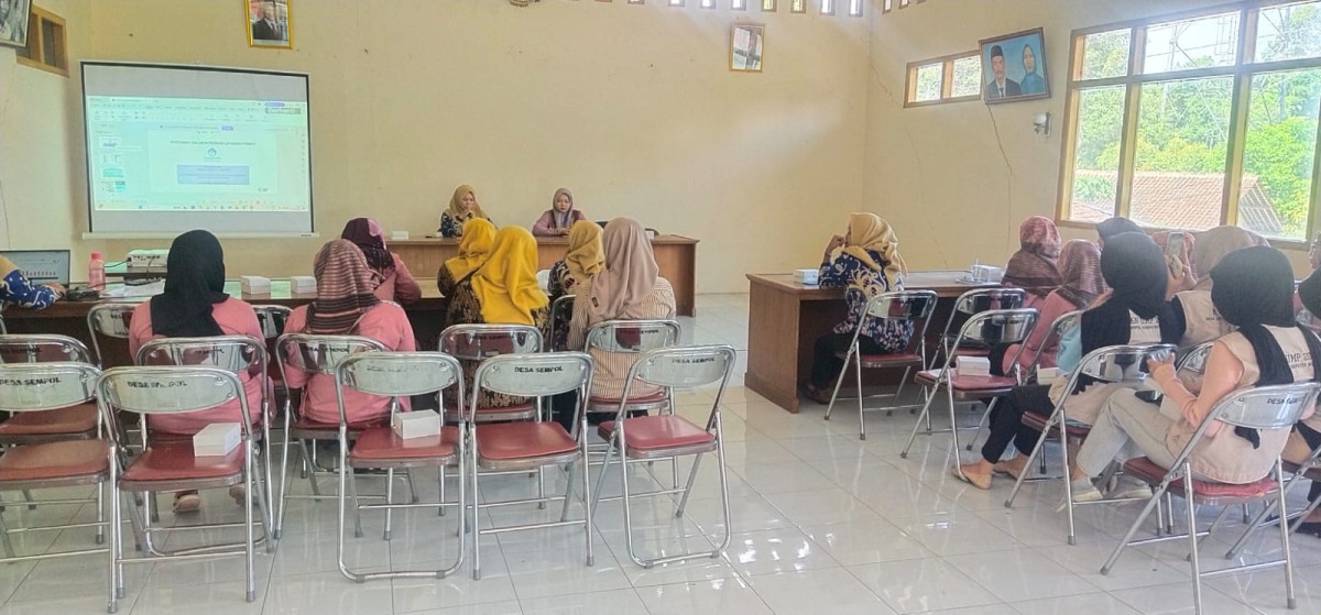 Pertemuan Rutin PKK Desa Sempol