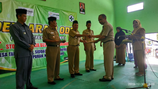 Proses pemberian Surat Pernyataan ODF