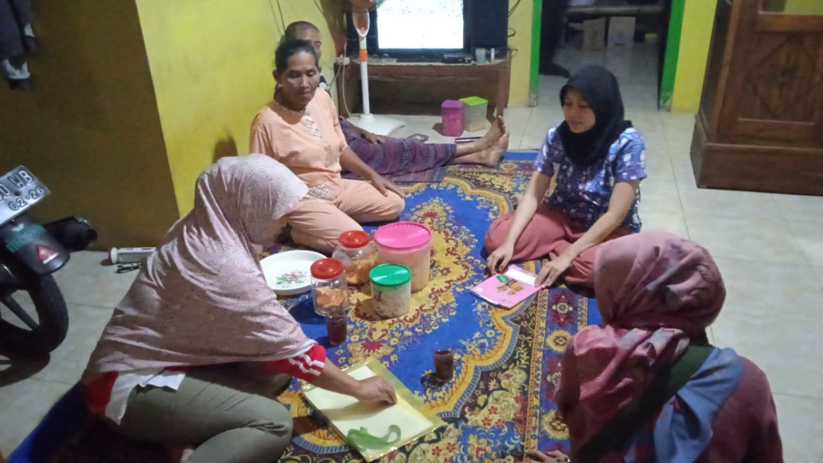 PENDAMPINGAN IBU PASCA SALIN OLEH TIM TPK DESA SIDOAGUNG