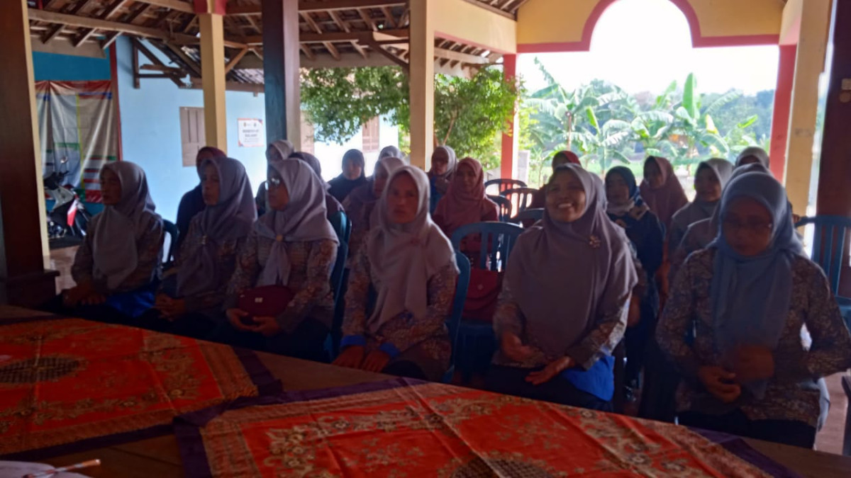 Kegiatan Rakor PKK Desa Kedungdowo