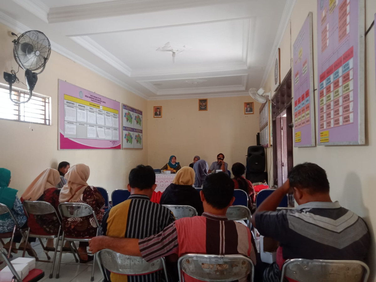 Pertemuan Pokja Kampung KB