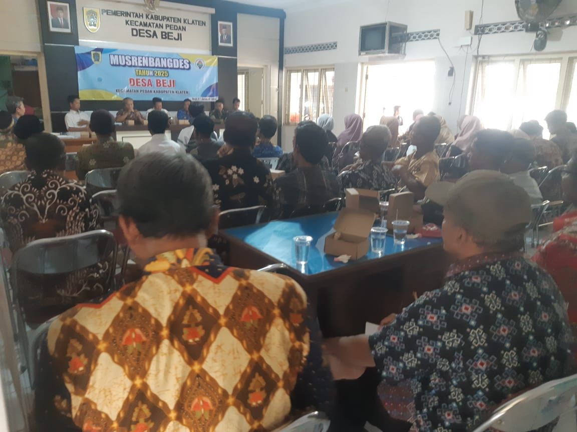 Musrenbangdes RKPDes tahun 2025