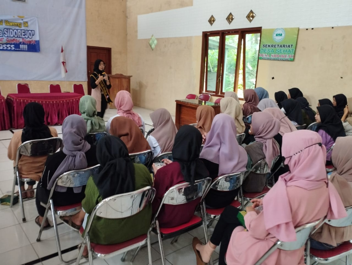 Sosialisasi mengenai Program Genre dan PIK remaja oleh finalis Duta Genre Klaten 2021