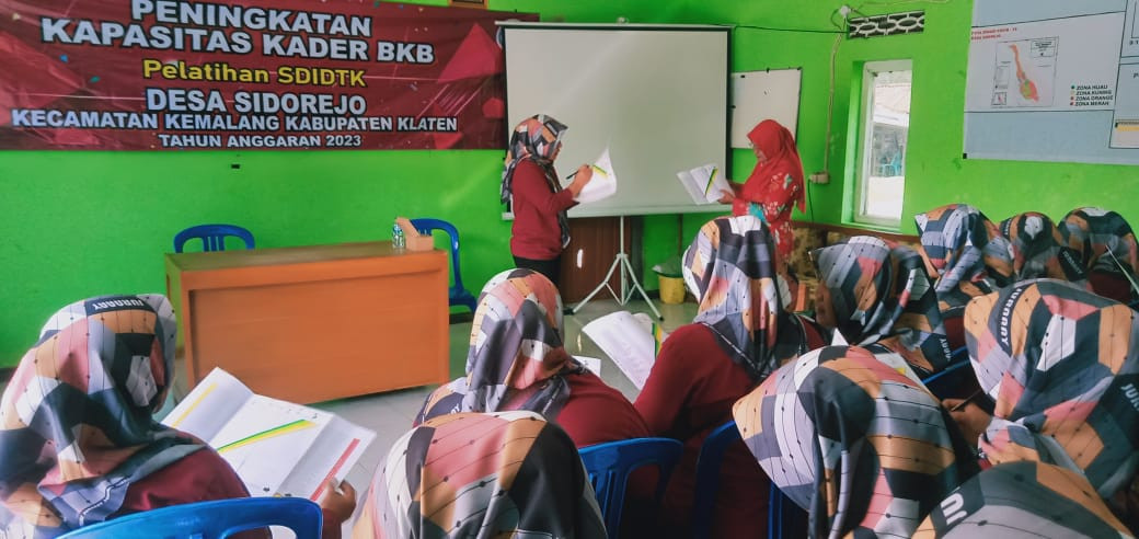 Peningkatan Kapasitas Kader BKB Kampung KB Desa Sidorejo